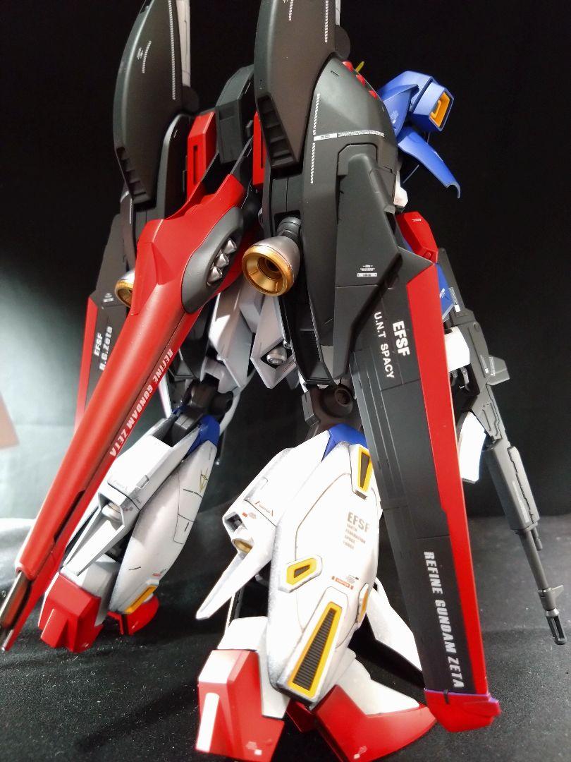 MG 1/100 リ・ガズィ・カスタム (カミーユ専用機) 塗装済完成品