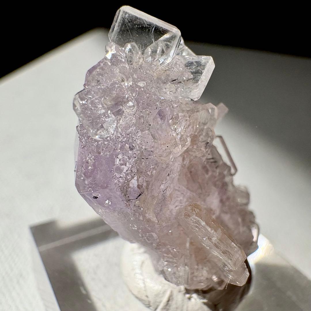 505 中国 湖北省産 アメジスト&アポフィライト 505 中国 湖北省産 アメジスト&アポフィライト