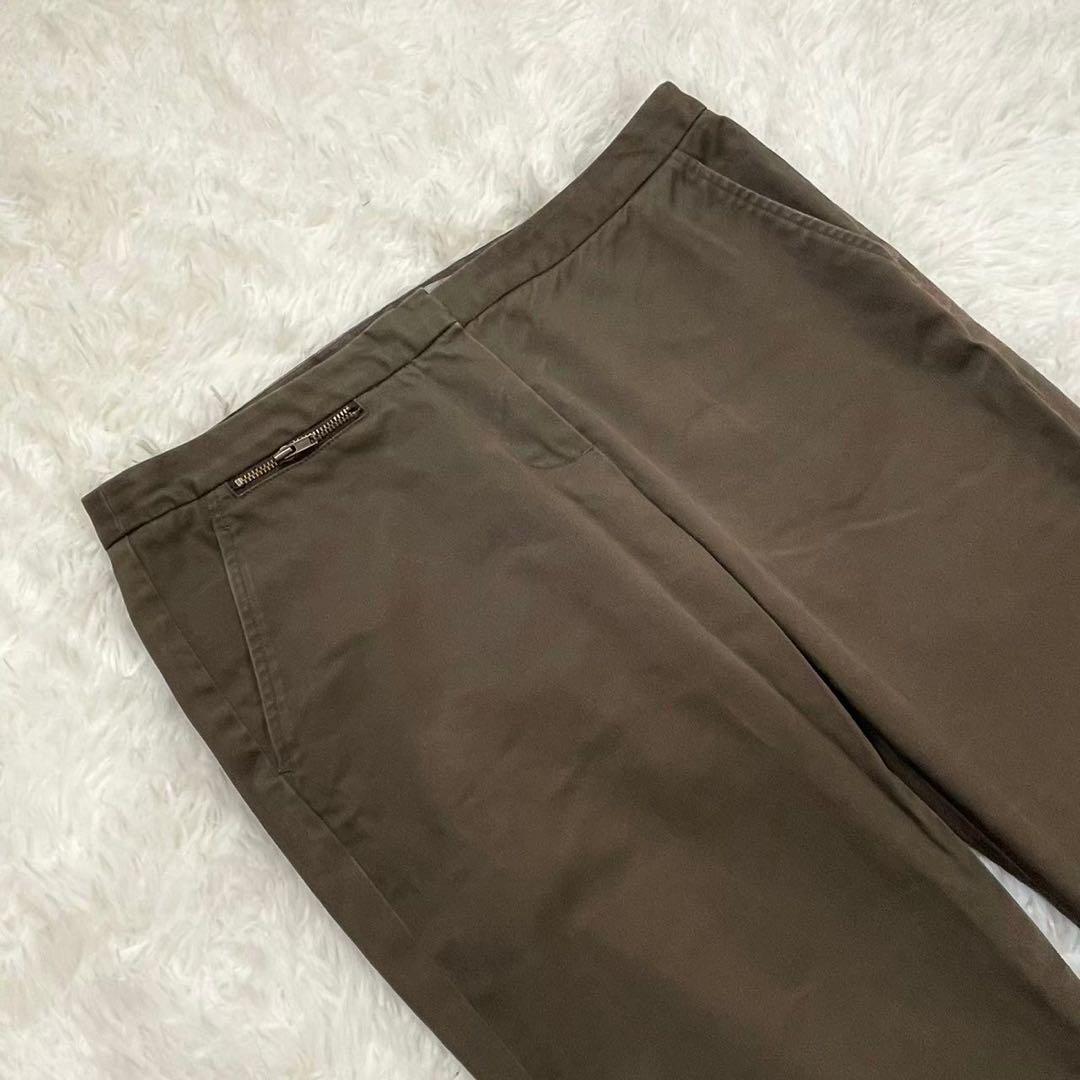 theory luxe (40) スラックス パンツ 無地 コットン