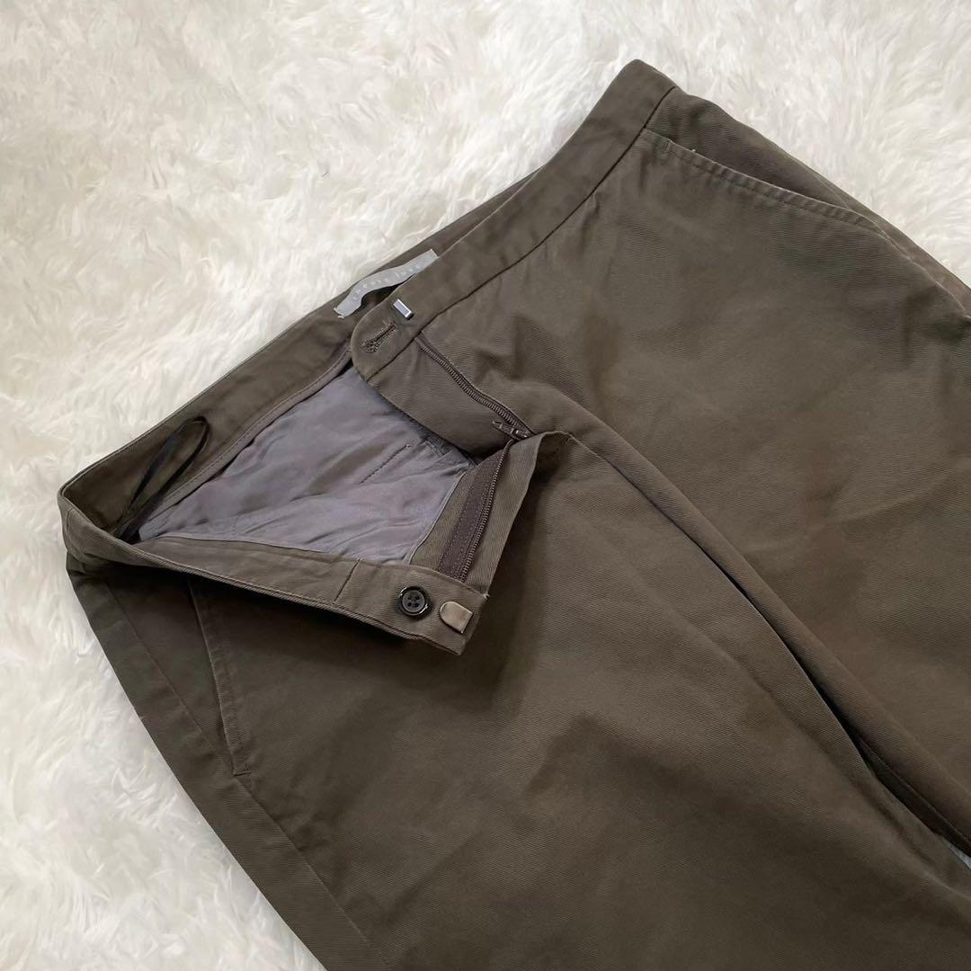theory luxe (40) スラックス パンツ 無地 コットン