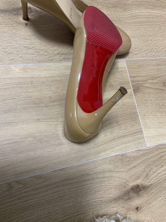 在庫新品 ルブタン ベージュパンプス aGlm0-m75632797592 格安SALE