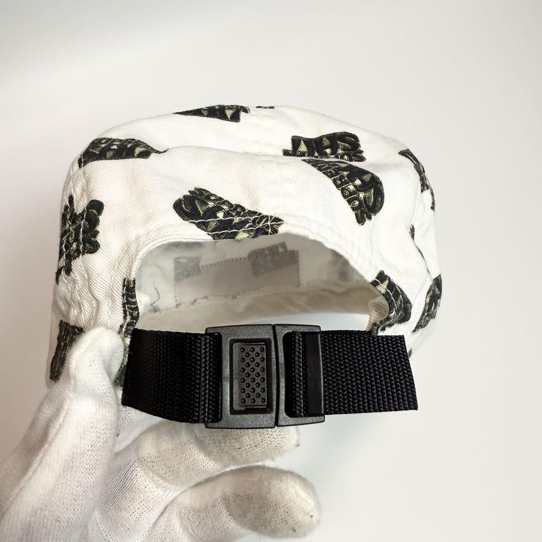 supreme shit camp cap 17ss ホワイト USA製