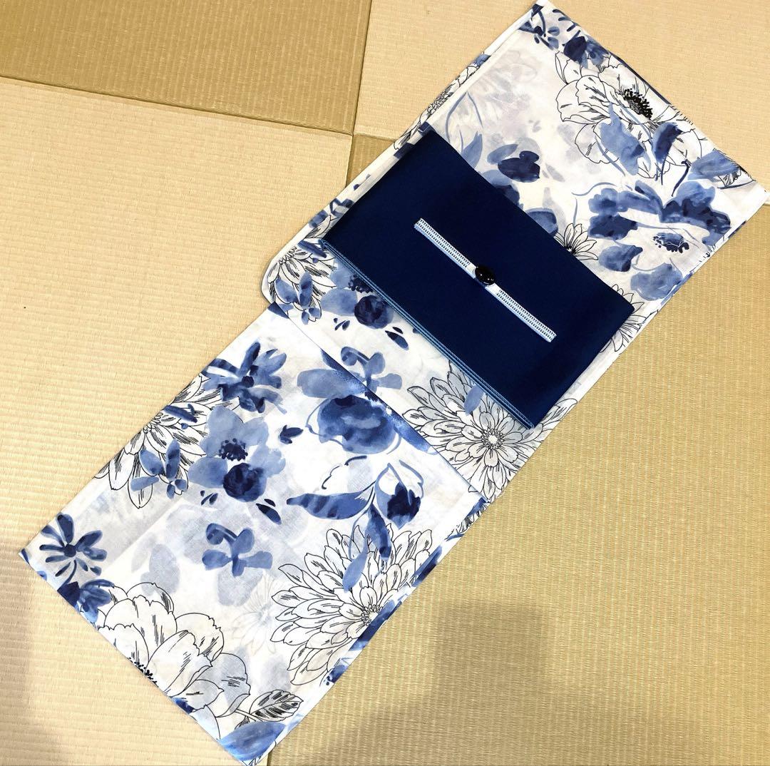 水彩画風　大人しっとり浴衣セット