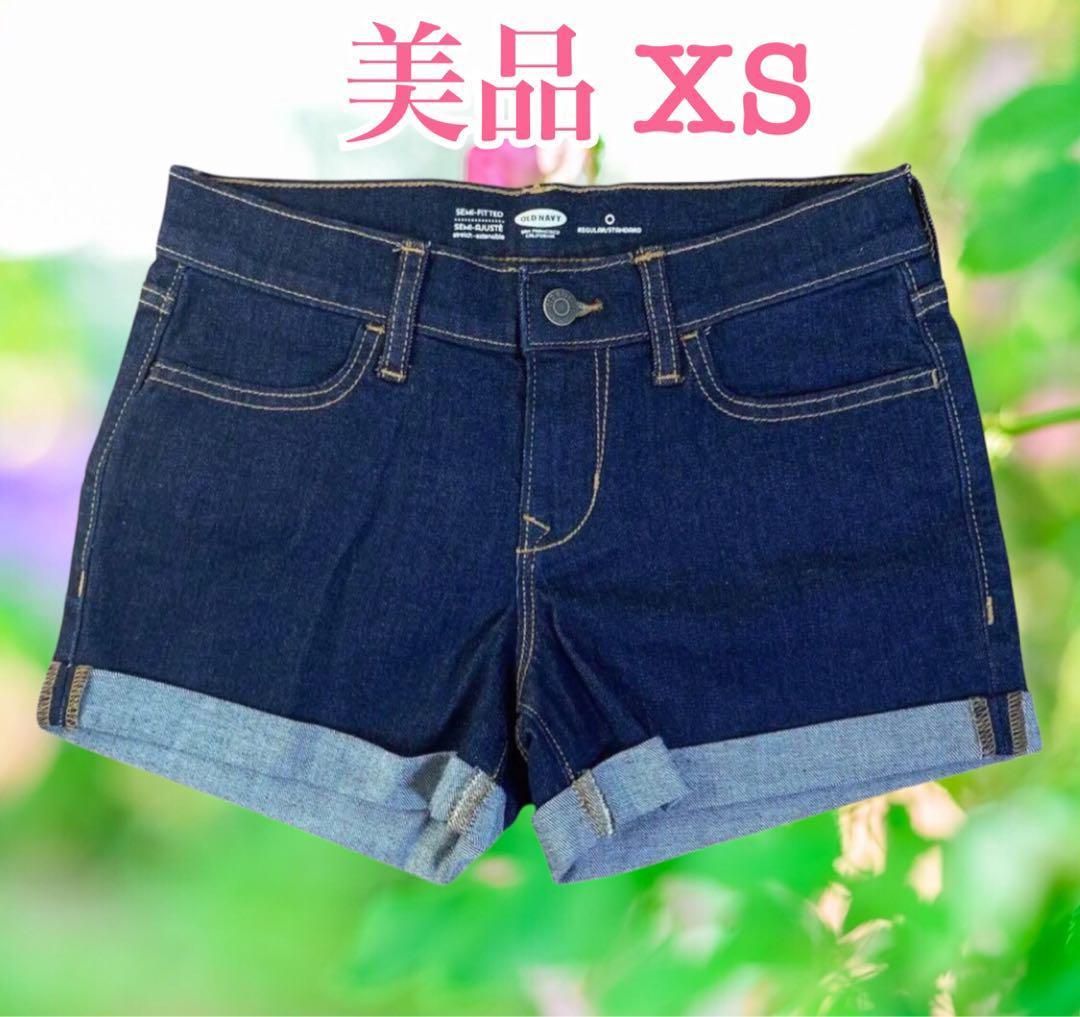 美品 デニム ショートパンツ ローウエスト 平成女児 y2k