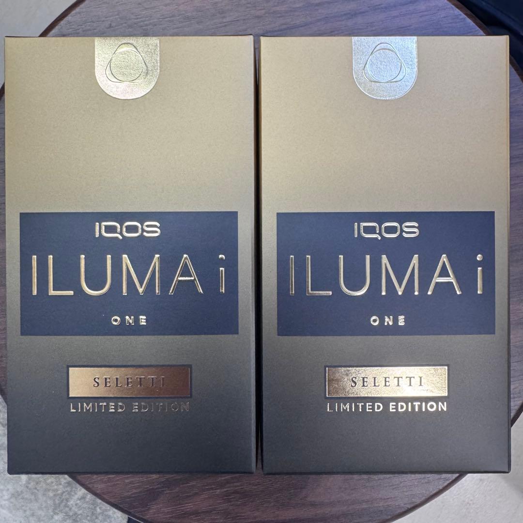 新品未使用翌日発送 IQOSILUMAi イルマワン セレッティ限定版 本体×2