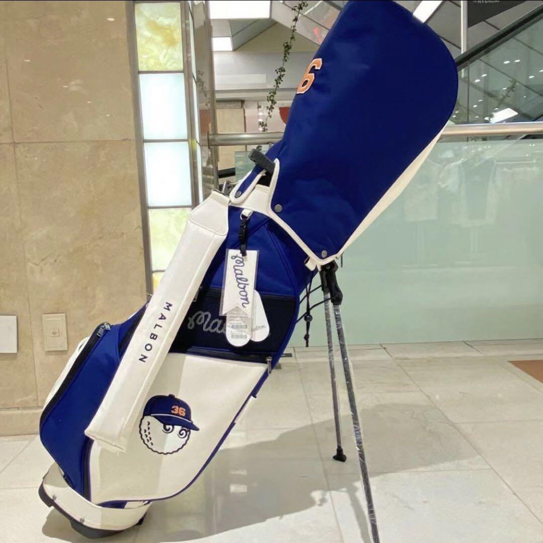 Malbon golf マルボンゴルフ 大人気 キャディバッグ ゴルフバッグ