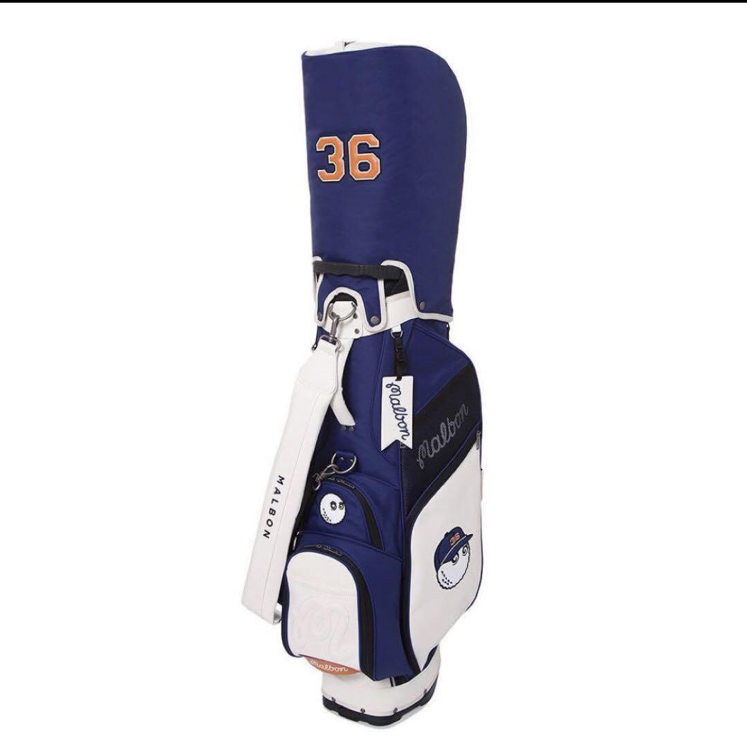 Malbon golf マルボンゴルフ 大人気 キャディバッグ ゴルフバッグ