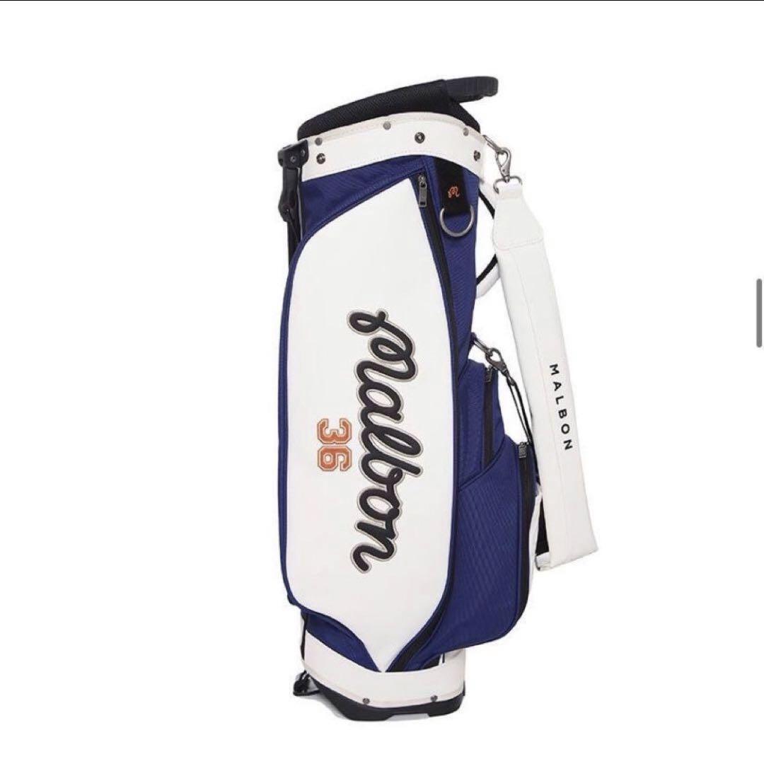 Malbon golf マルボンゴルフ 大人気 キャディバッグ ゴルフバッグ