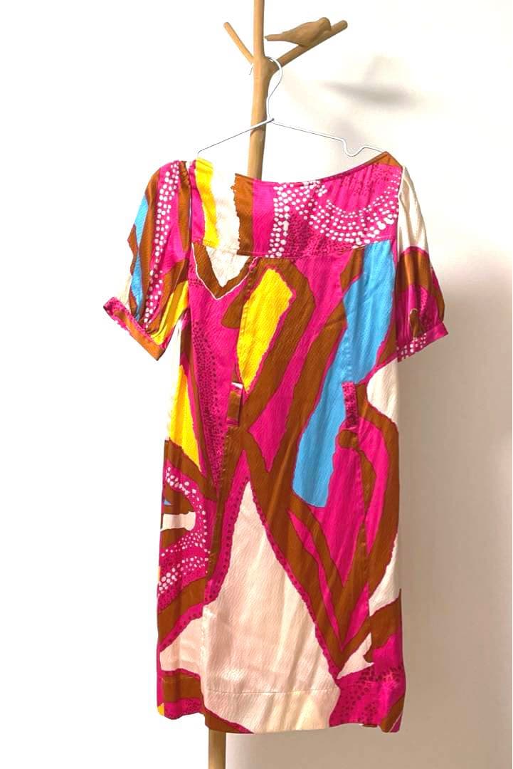 【未使用】DIANE von FURSTENBERG ワンピース　シルク100%