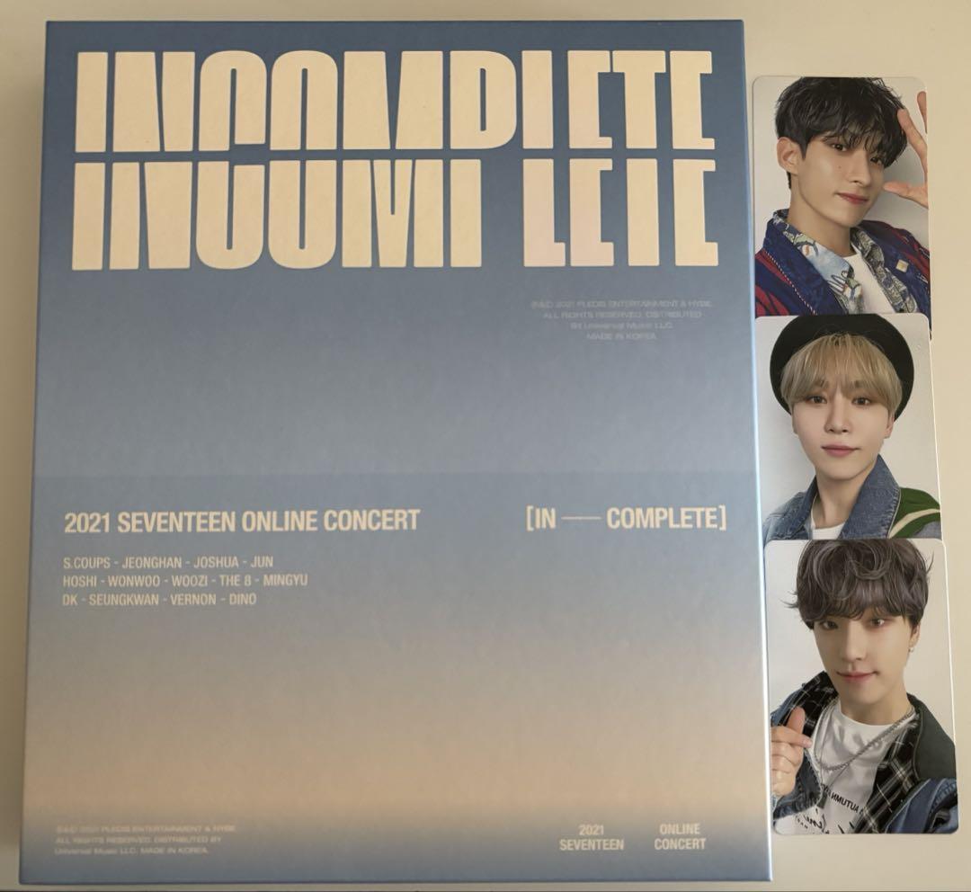 SEVENTEEN INCOMPLETE DVD セブチ インコンプリート