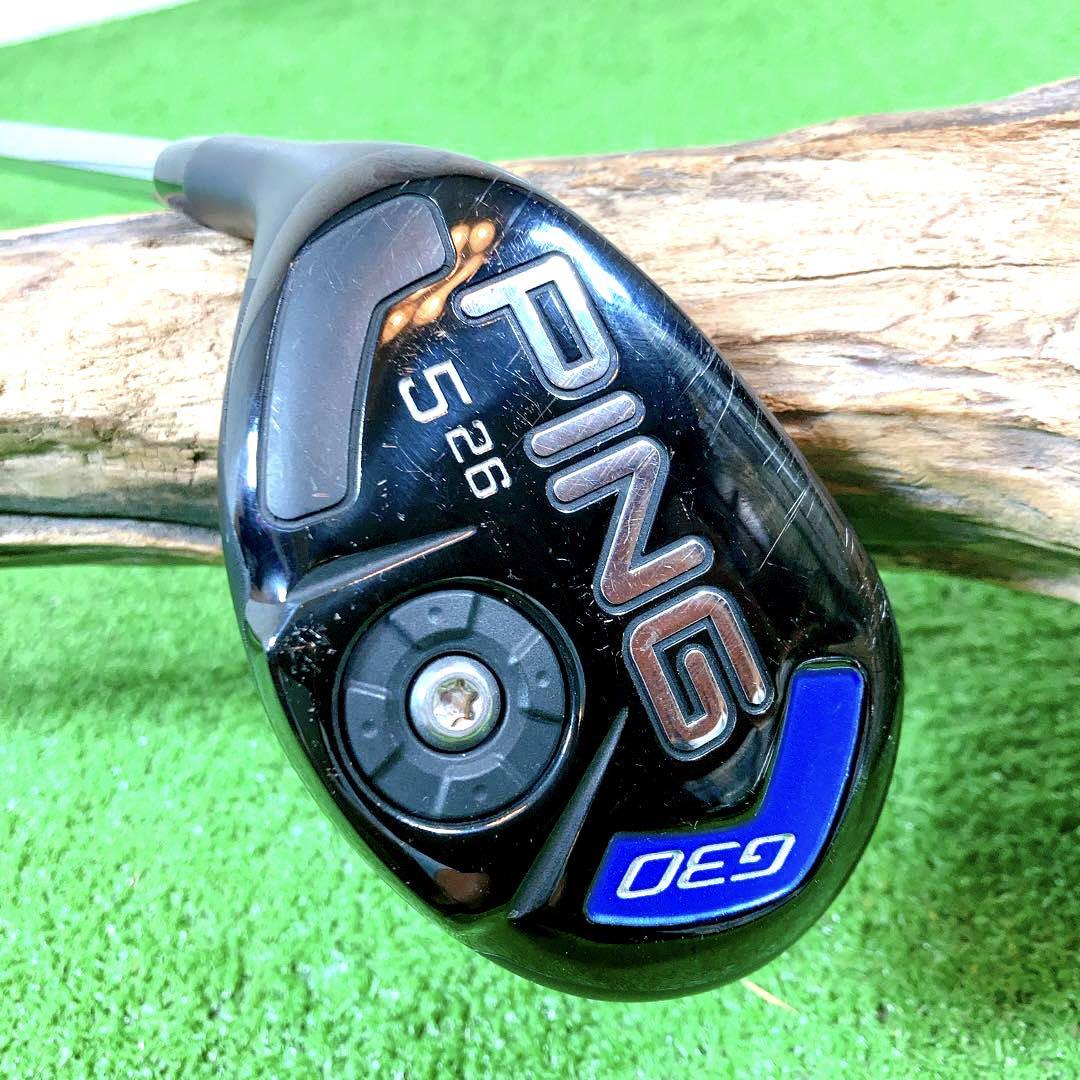 希少！レフティ PING G30 UT ユーティリティ5U 26°