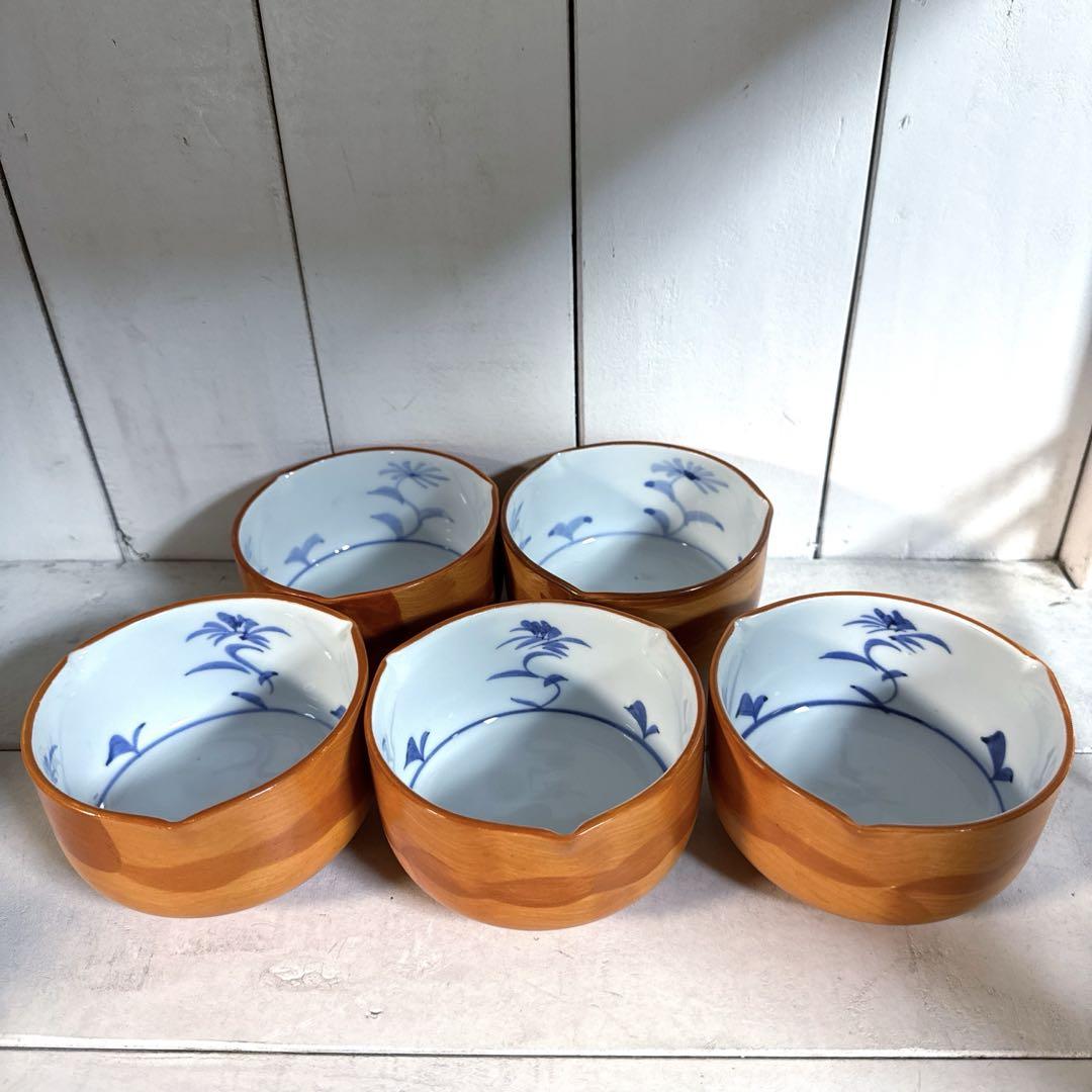 有田焼　其泉窯　向付　小鉢　煮物　5個セット