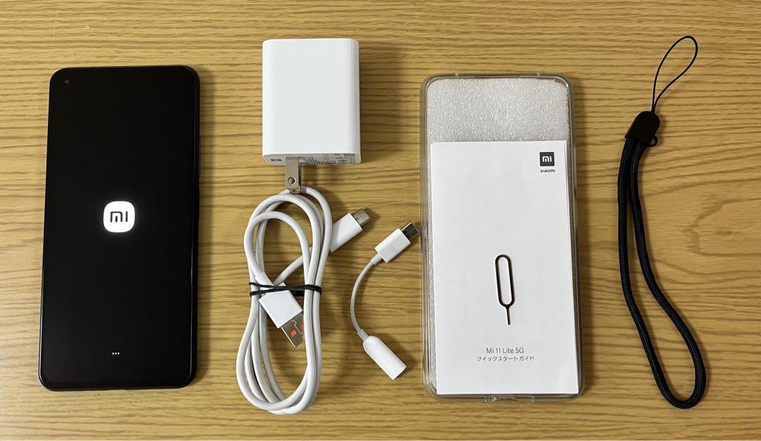 Xiaomi Mi 11 Lite トリュフブラック　【新品未使用】 新品未開封 Mi 11 Lite 5G トリュフブラック SIMフリー