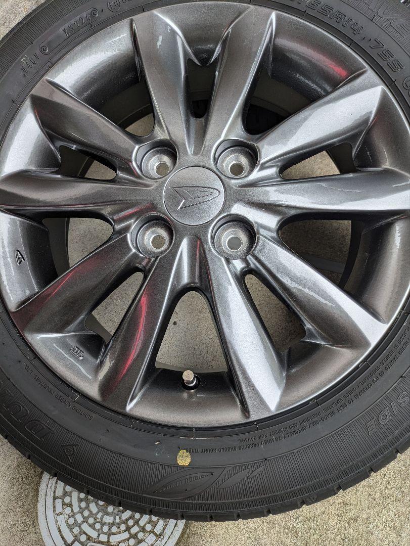 ダイハツ 純正 155/65R14 夏タイヤ ２０２４年 送料込み ４本セット