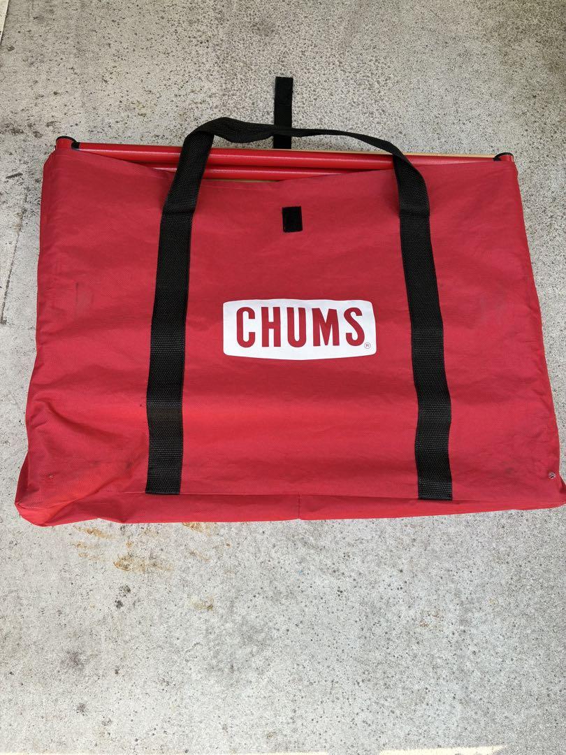 CHUMS 折りたたみバンブーテーブル