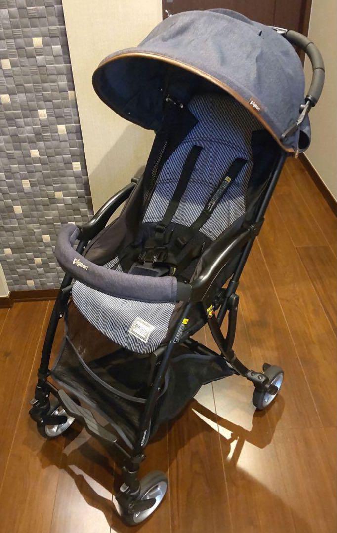 【美品】 Pigeon ベイシス ビングル クラシックデニム B型ベビーカー 販売終了】BASIS（ベイシス）カジュアルデニム BingleBB0