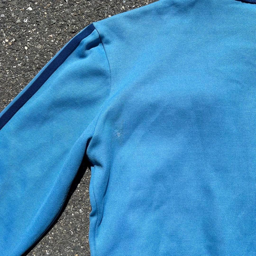 70s adidas ユーゴスラビア製　トラックジャケット　短丈　西ドイツ　y2
