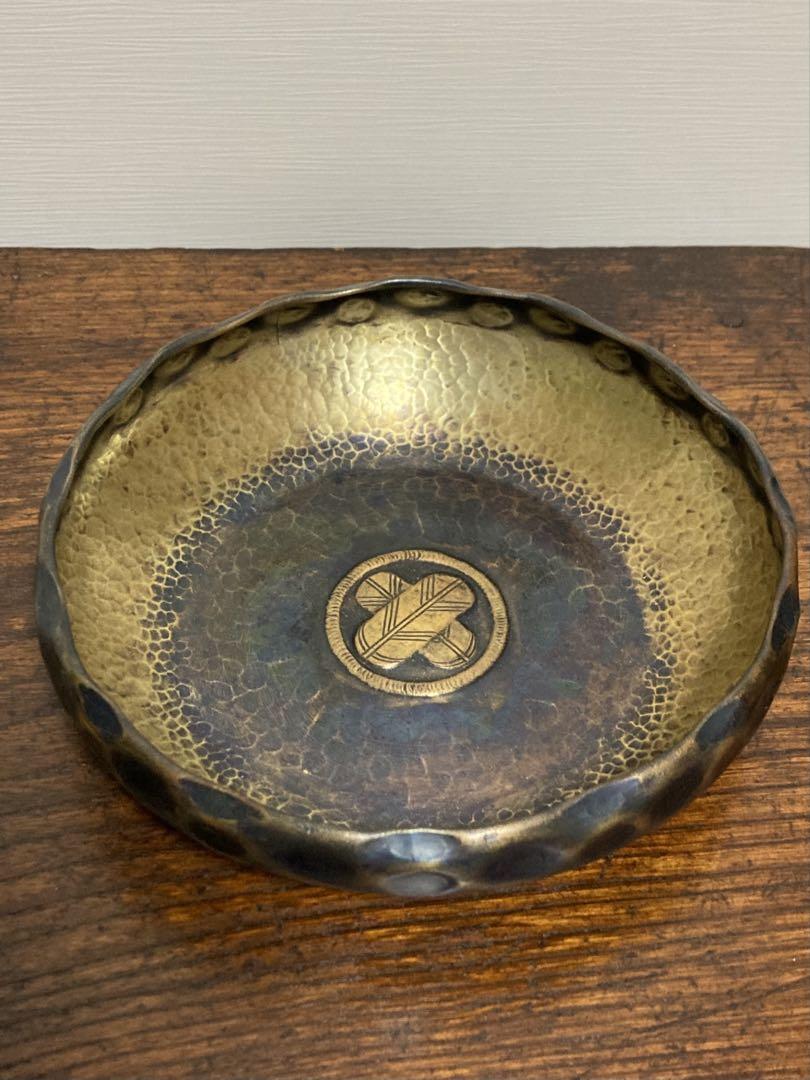 玉川堂 GYOKUSENDO 打物銅器 鎚起銅器 菓子器 伝統工芸品
