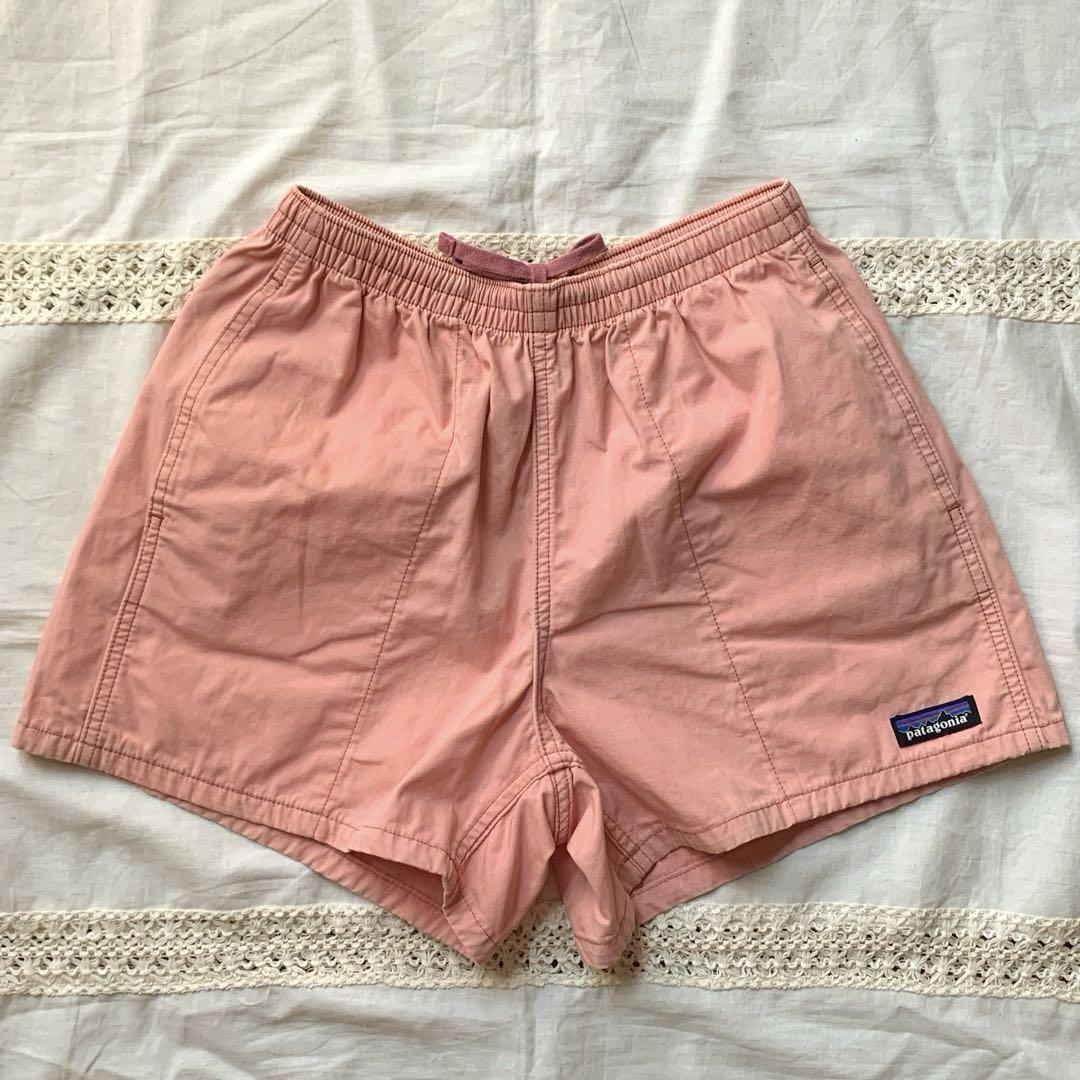 極美品◎パタゴニア W FUNHOGGERS SHORTS ショート ピンクXS
