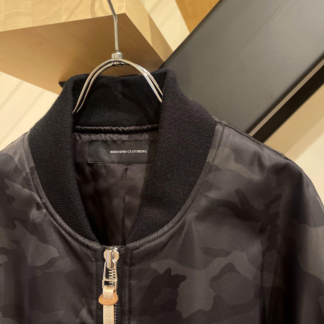 好評最安値 RESOUND CLOTHING MA-1 JACKET gl63N-m75651838592 お買い得得価