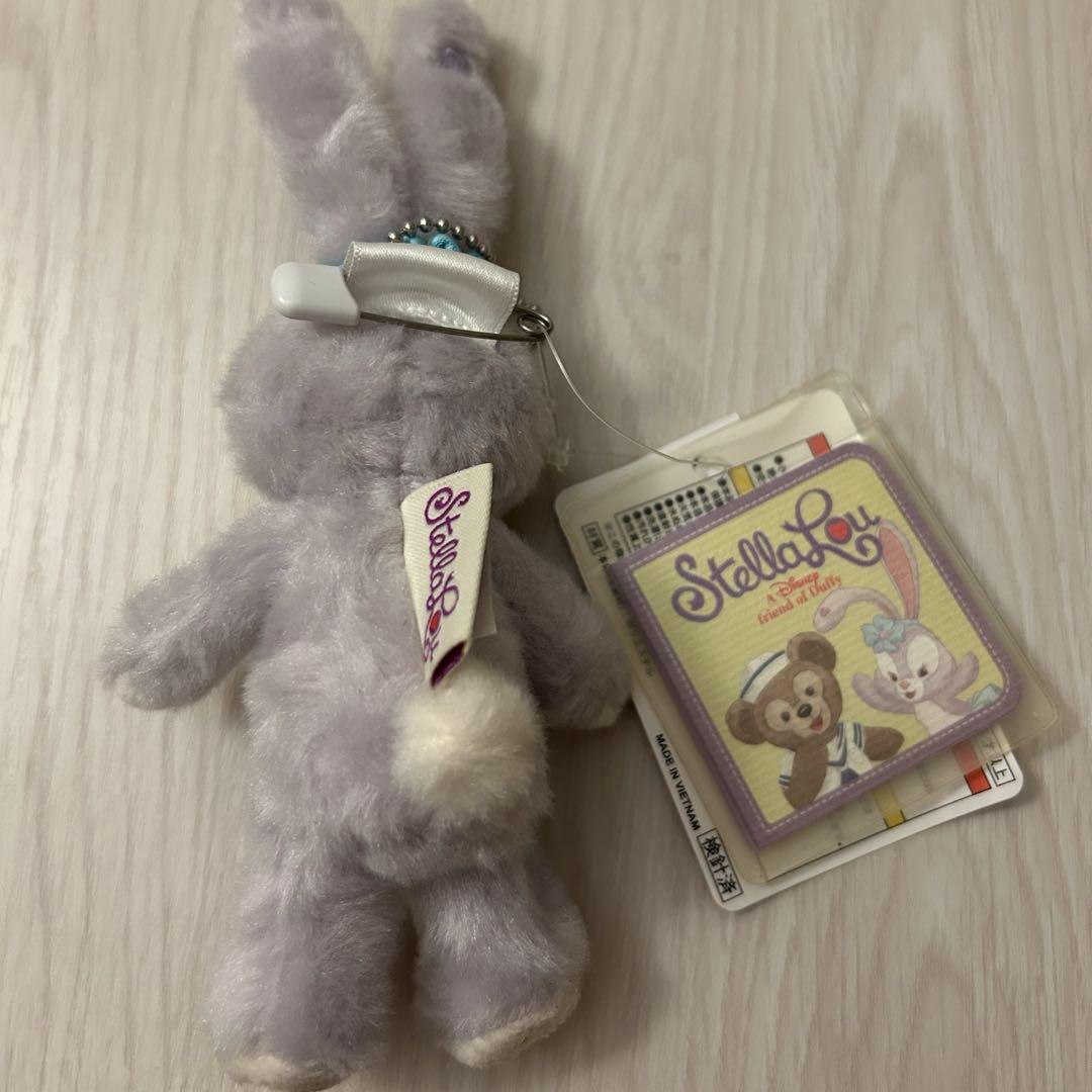 タグ付き　新品　未使用　ステラルー　ぬいぐるみバッジ ステラルー ぬいぐるみバッジ 東京ディズニーシー 20周年