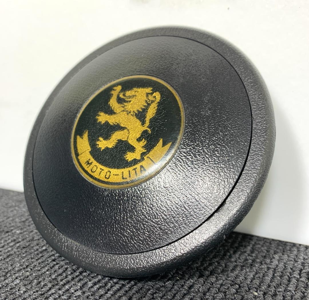 希少 MOTO-LITA モトリタ ホーンボタン ホーンキャップ ゴールド 良品
