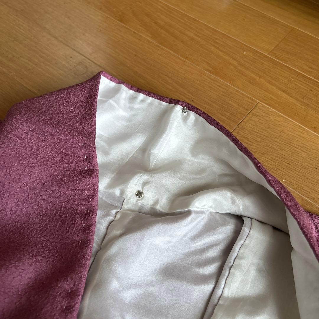 小紋 唐花 更紗文様 鳳凰 くすみカラー 着物 053a d 帯のアトリエ花邑