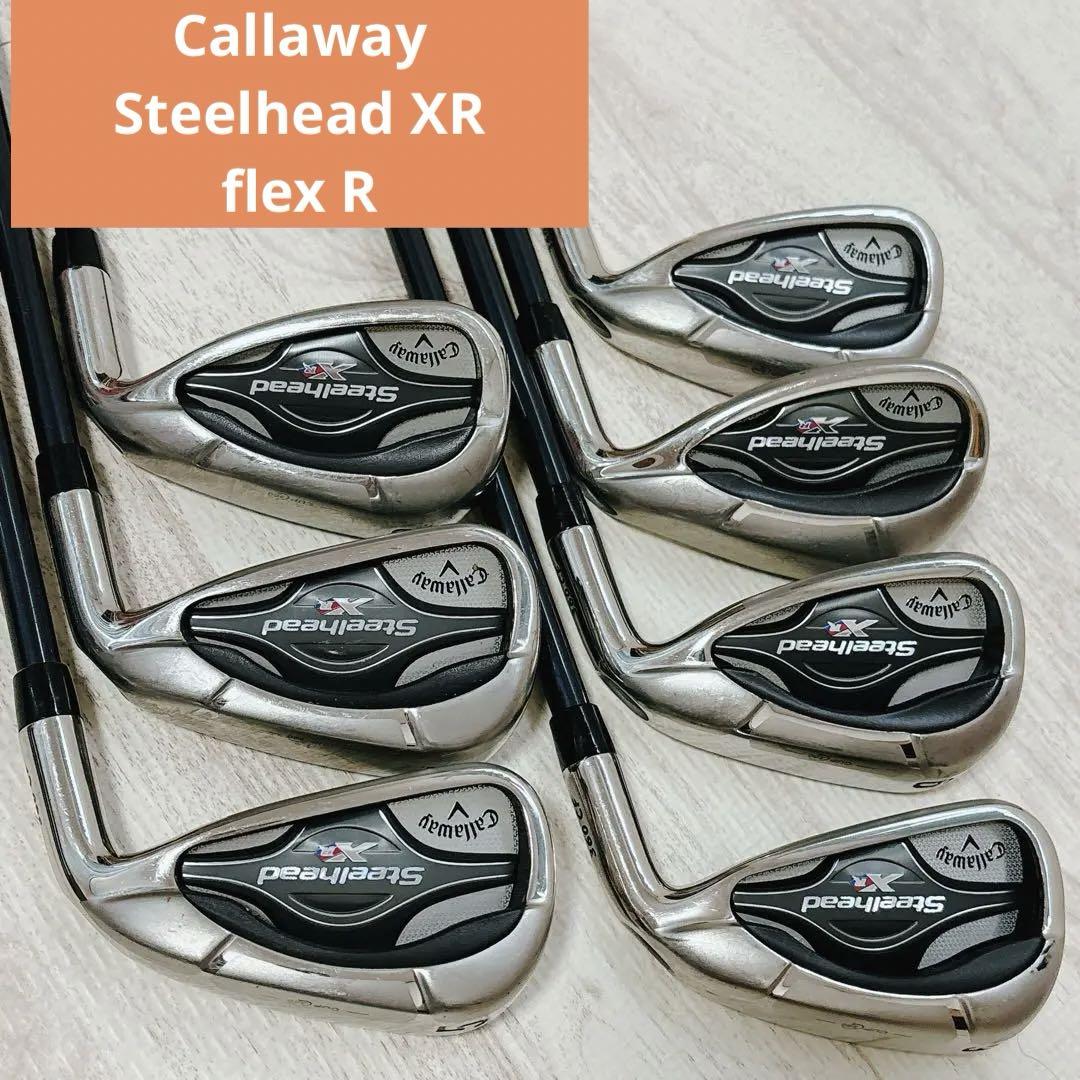 キャロウェイ Steelhead XR アイアンセット 7本 R