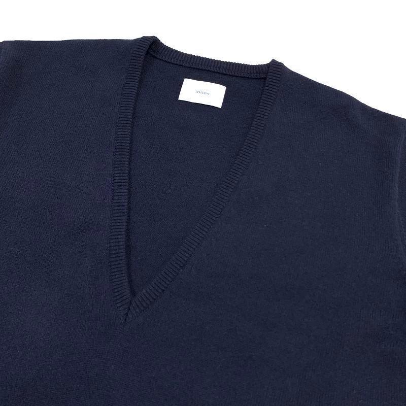24aw stein シュタイン DEEP V NECK KNIT ニット
