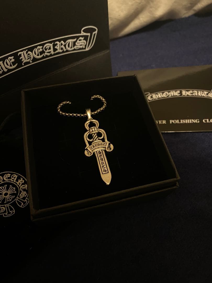 【新品】クロムハーツダガーネックレス 【新品】クロムハーツダガーネックレス