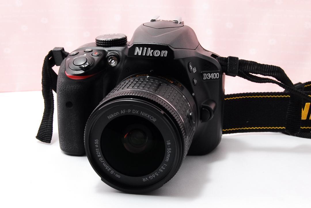今ならほぼ即納！ 〓2416万画素・スマホ転送OK！〓ニコン D3400 デジタル一眼 デジタルカメラ