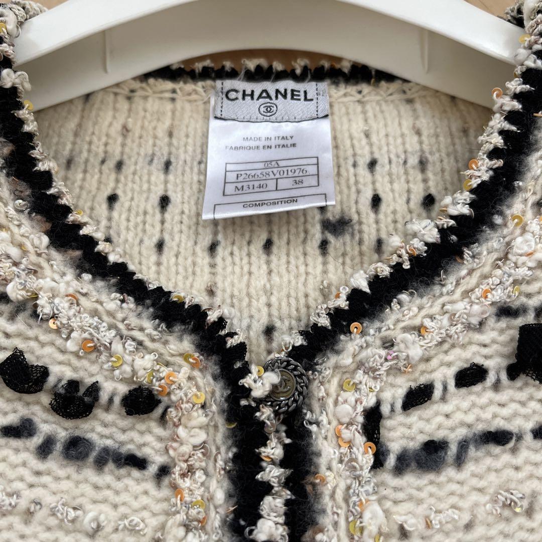 CHANEL ニットジャケット CHANEL ニットジャケット