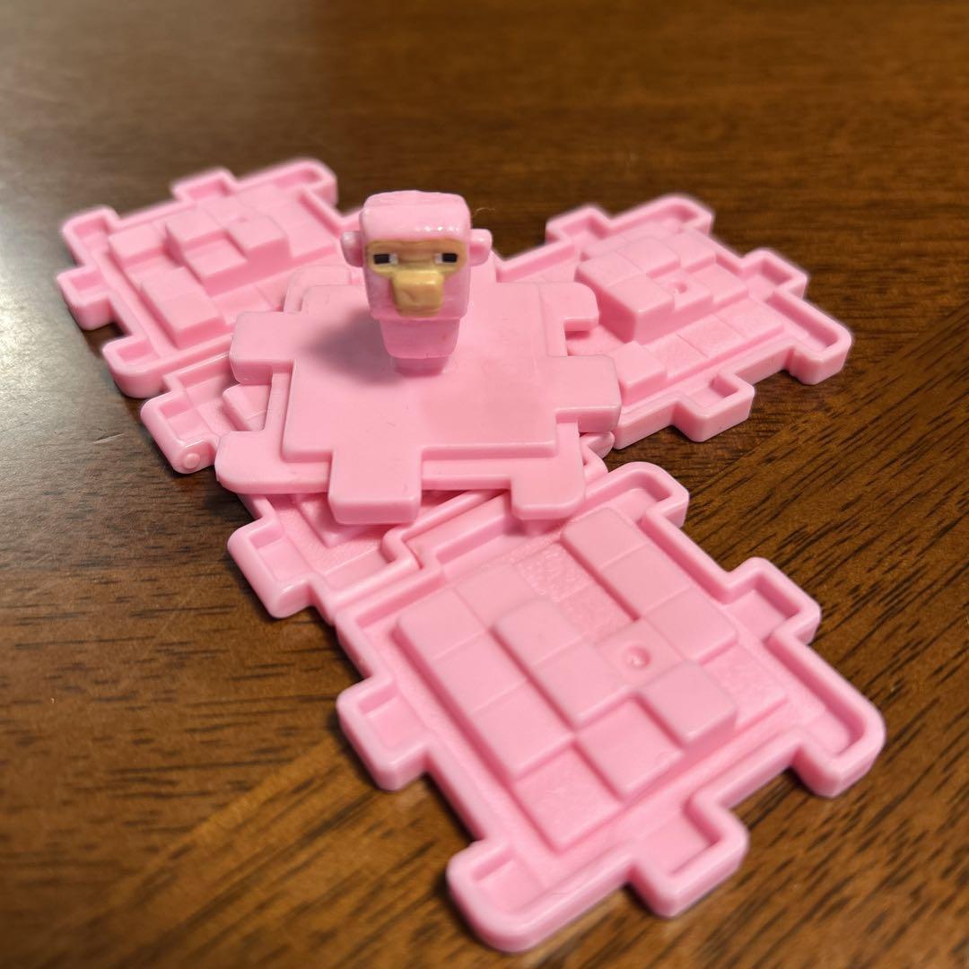 ハッピーセット マインクラフト マイクラ ピンクのウール