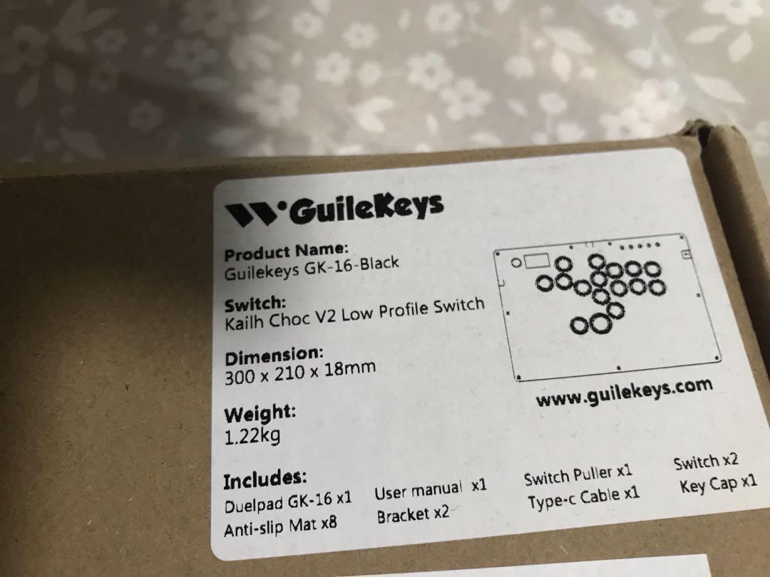 【新品】Guilekeys アケコン レバーレスアケコン 静音 遅延無し