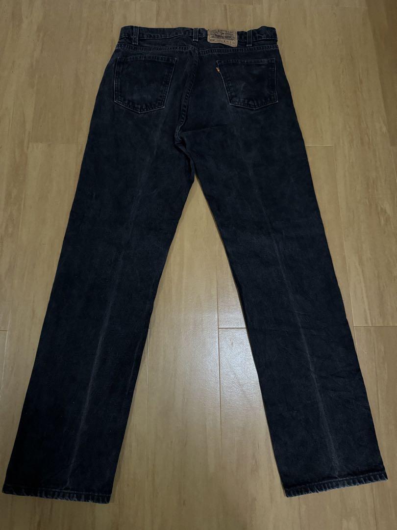 Levi’s 90s 505-4159 後染めブラック デニムパンツ ジーンズ