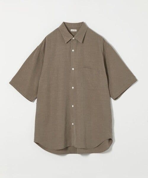 スティーブアラン　スラブレギュラーカラーシャツ