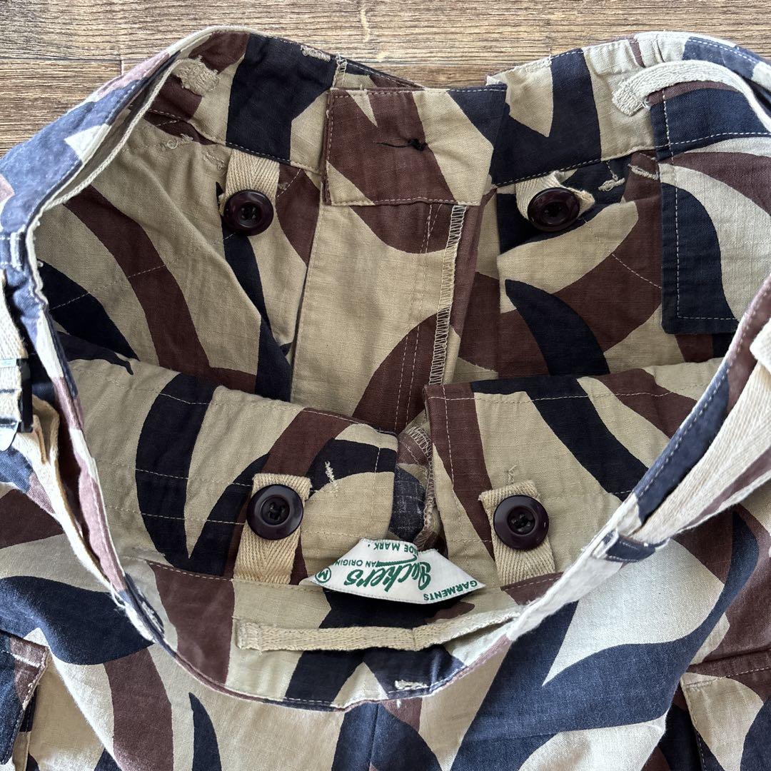 Backers ミリタリー カーゴパンツ トライバルカモ