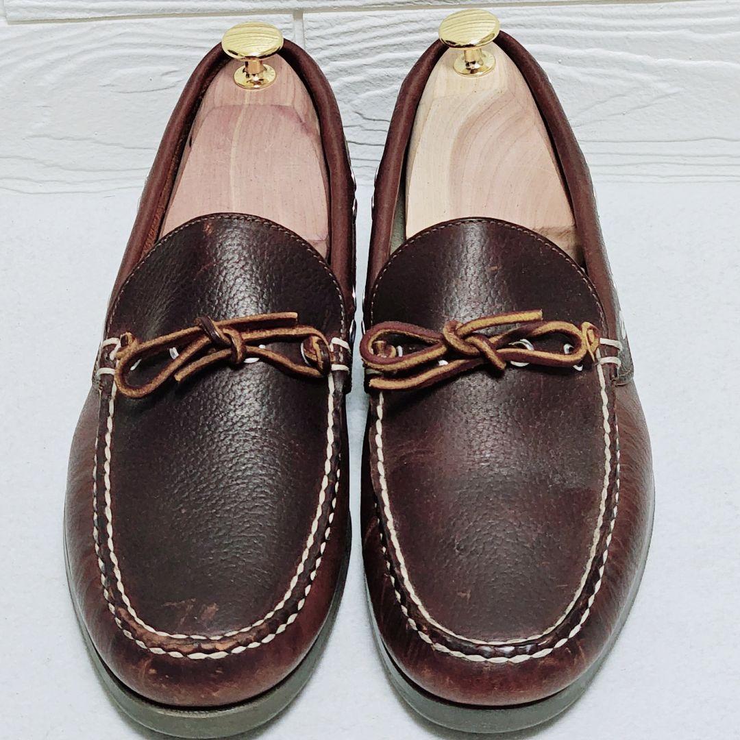 美品♥L.L.Bean エルエルビーン【27.0】デッキシューズ 革靴 本 美品♥L.L.Bean エルエルビーン【27.0】デッキシューズ 革靴 本