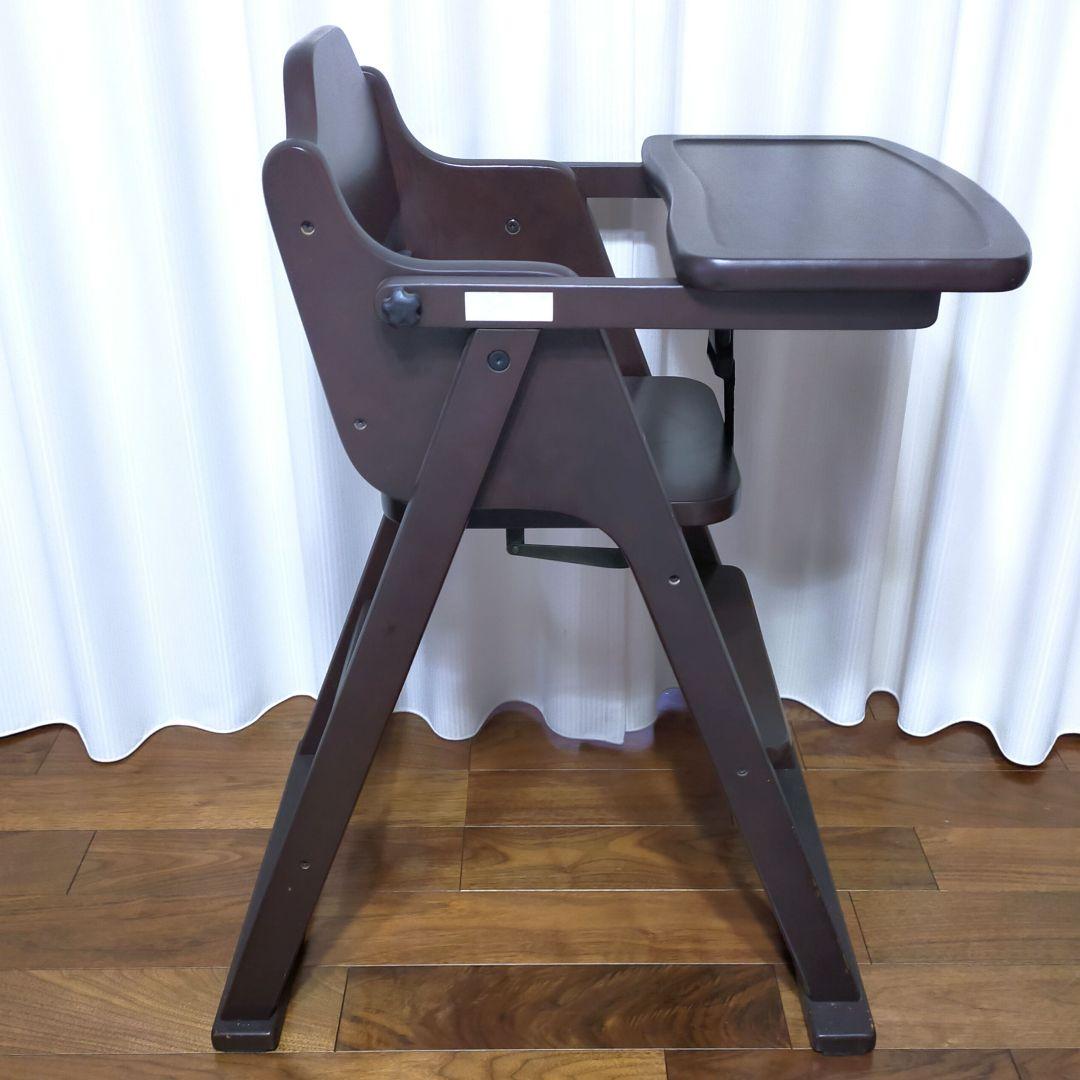 Hello Diary ST 3 ベビーチェア ダークブラウン大和屋