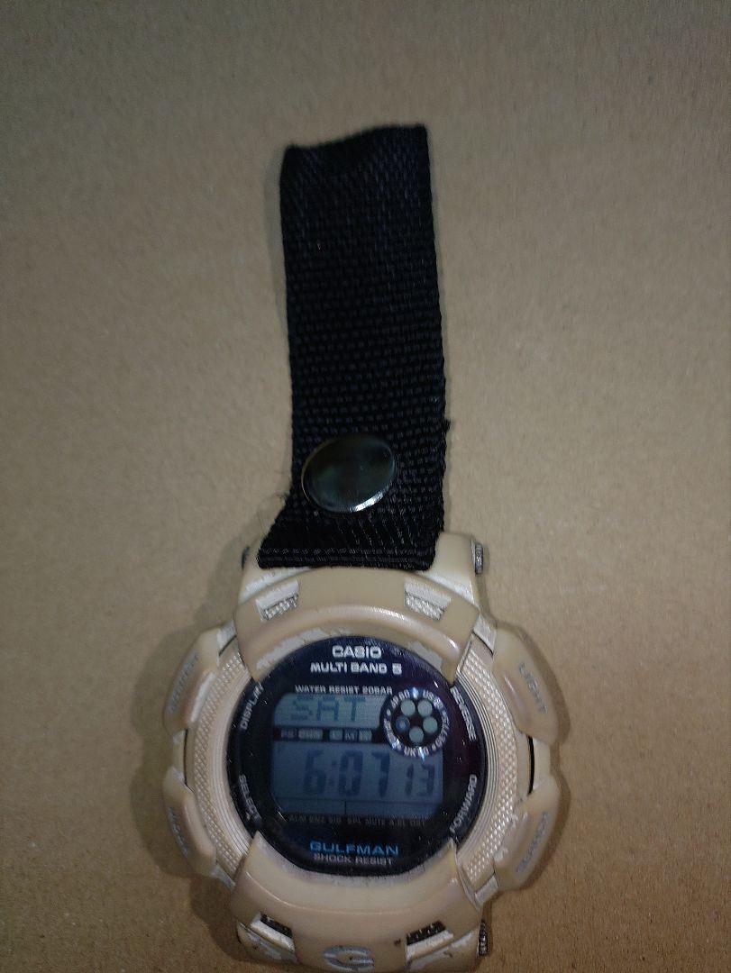 CASIO GULFMAN デジタル腕時計 ベージュ Gショック