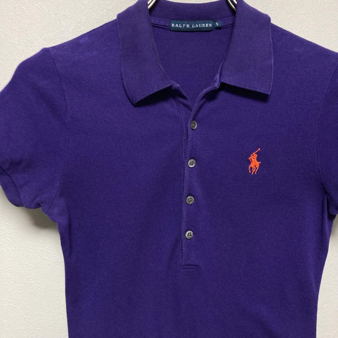 ポロラルフローレン RALPH LAUREN ポロシャツ ５つボタン 紺色 M ポロラルフローレン RALPH LAUREN ポロシャツ 5つボタン 紺色 M