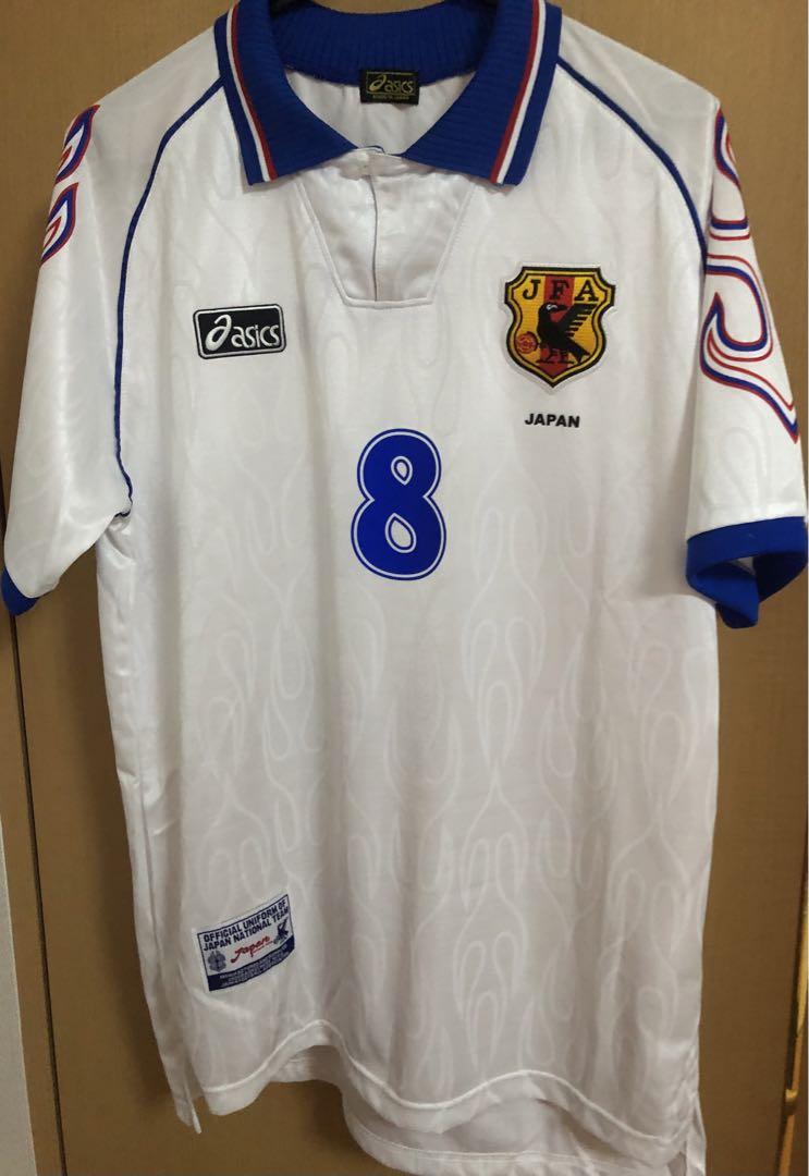 y*1様 日本代表1998 中田英寿 away フランスワールドカップ 炎モデル