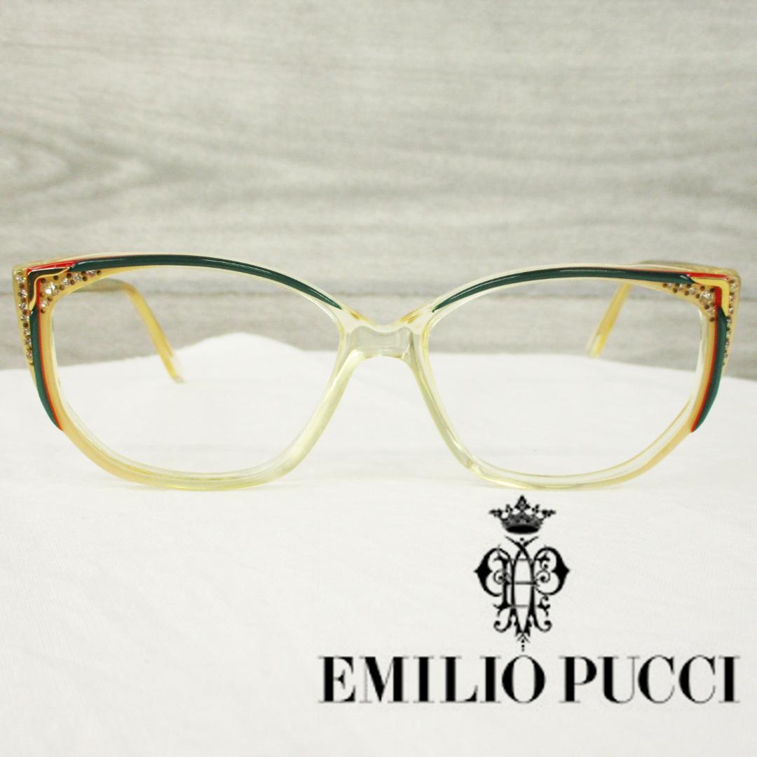 最初の  EMILIO PUCCI○エミリオプッチ＜サングラスフレーム＞ メルカリ - 小物