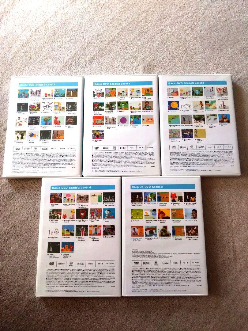 Benesse　WORLD WIDE KIDS　DVD　stage1～6