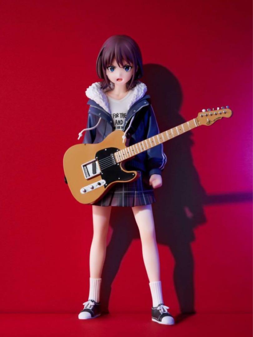 【未使用・輸送箱未開封】ガールズバンドクライ 井芹仁菜フィギュア※缶バッジ付