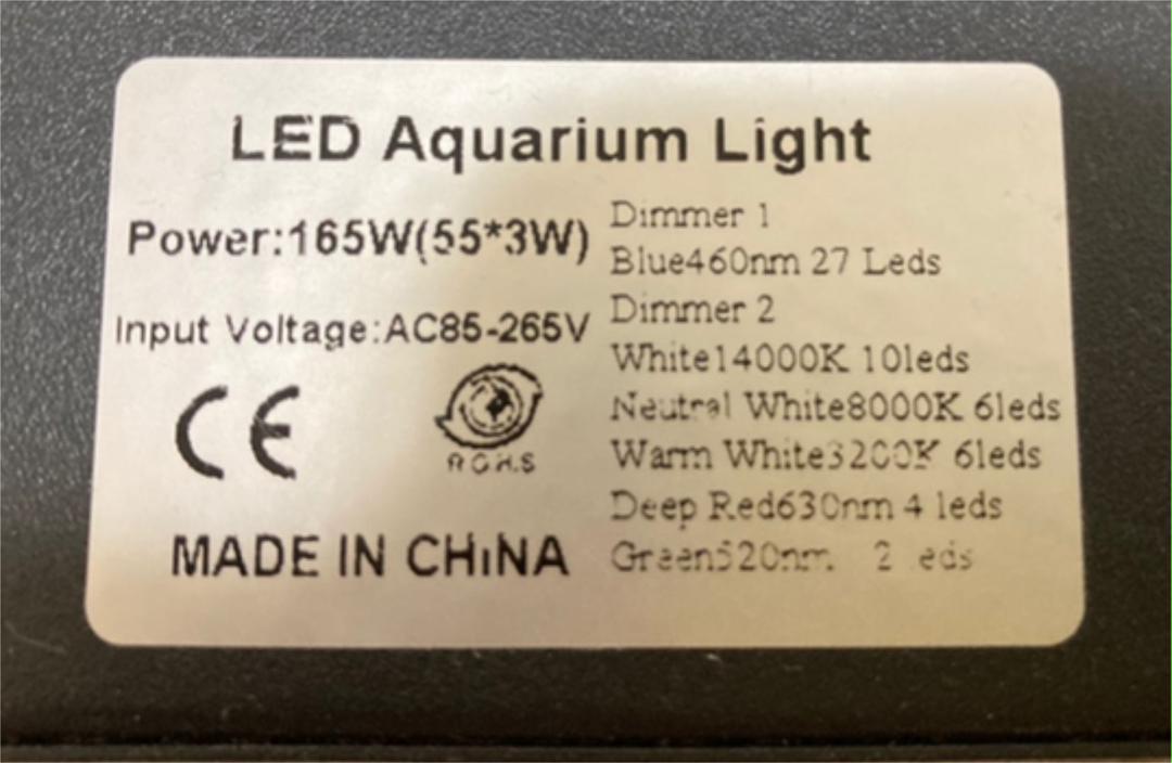 LED   AQUARIUN LIGHT  アクアリウムライト