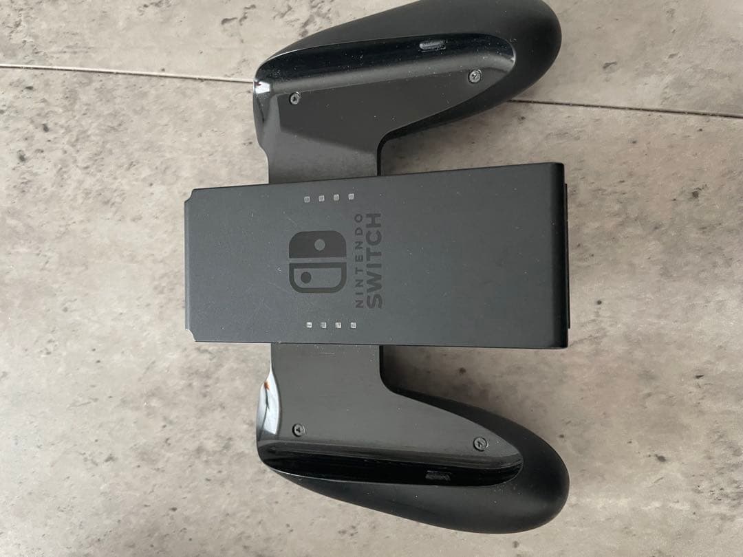Nintendo Switch 本体 グレー 箱無し ホリコン付き
