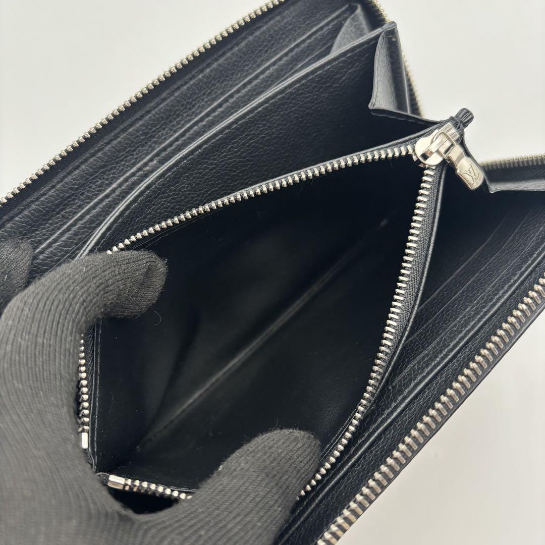 IC搭載　付属付き　ルイヴィトン　ジッピーウォレット　ロックミー　長財布　黒