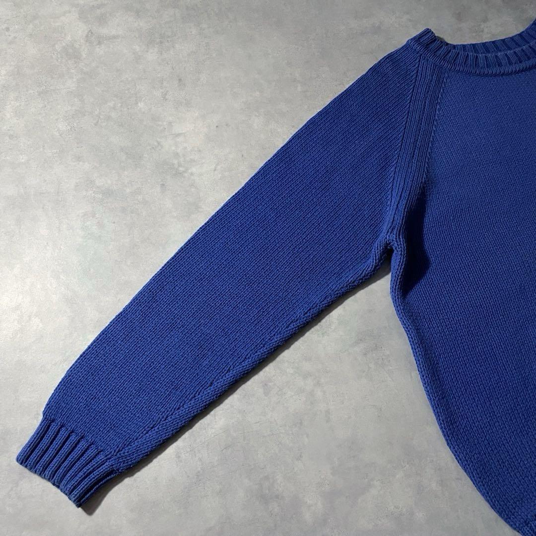 90s BURBERRYS cotton sweater 刺繍 希少 イギリス製 - メルカリ