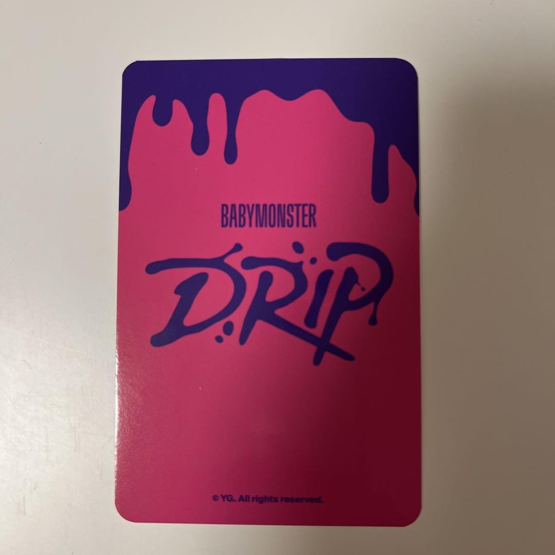babymonster drip popup ラントレ アヒョン